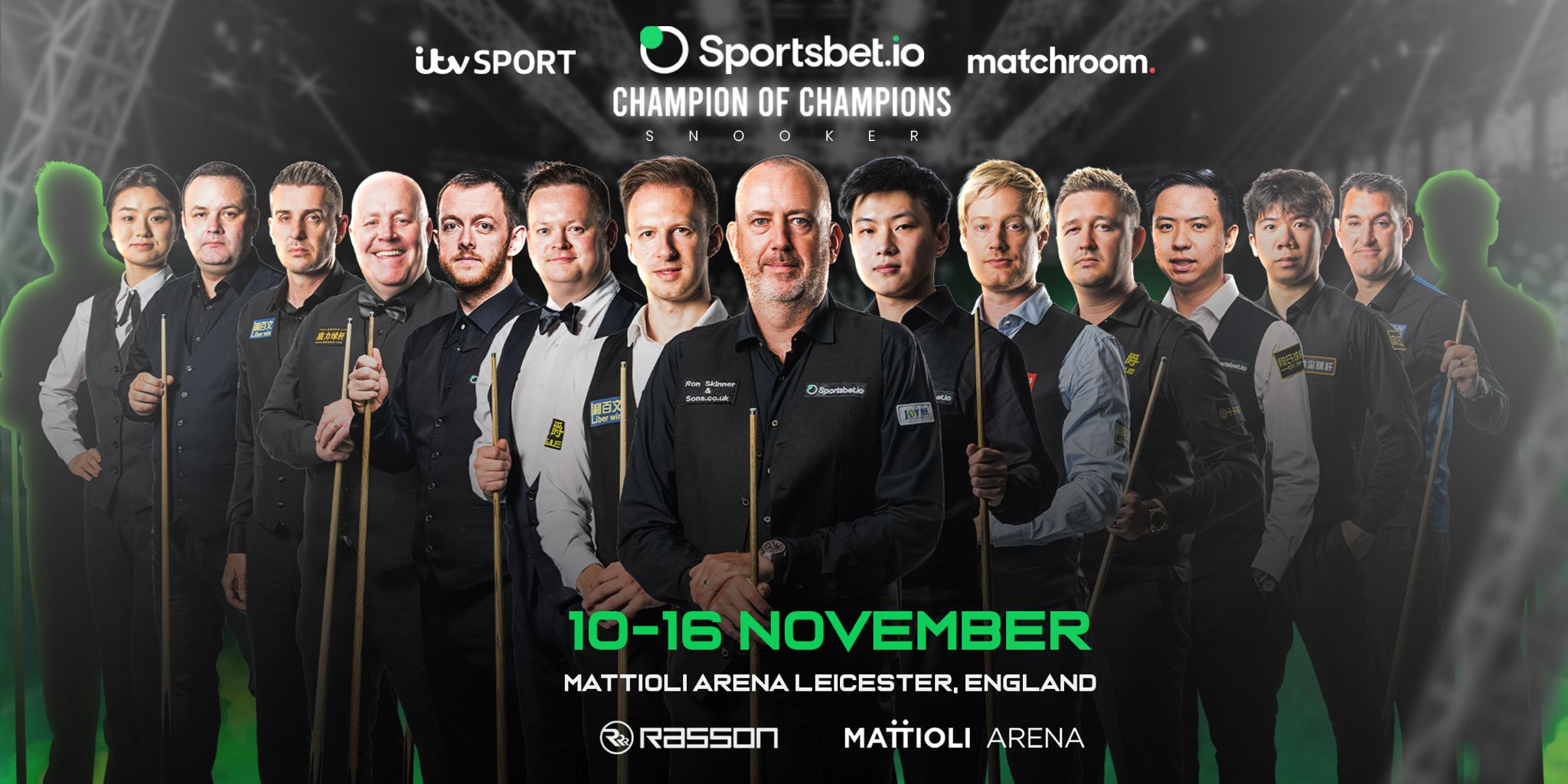 STELLAR LINE-UP TAKES SHAPE FOR THE 2025 SPORTSBET.IO CHAMPION OF CHAMPIONS, 10–16 NOVEMBER